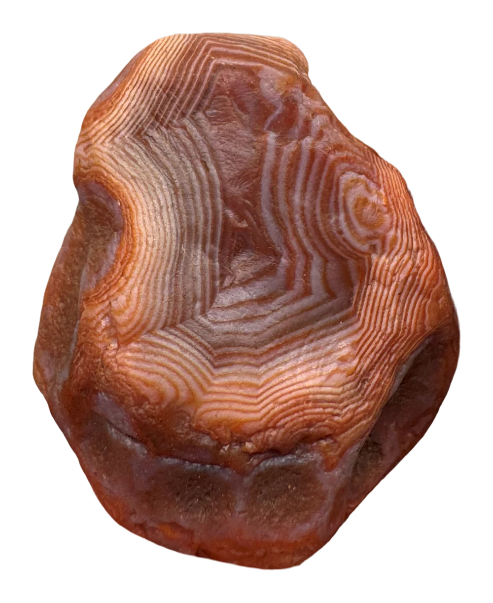 A red banded Lake Superior agate